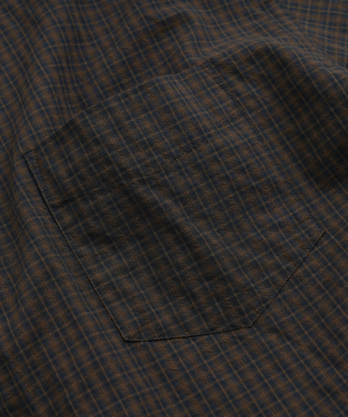 FRIZMWORKS(フリズムワークス)の「COTTON CHECK RELAXED HALF SHIRT _ BLACK(シャツ/ブラウス・メンズ・その他・MEDIUM/LARGE/X-LARGE/SMALL)」の6枚目の写真