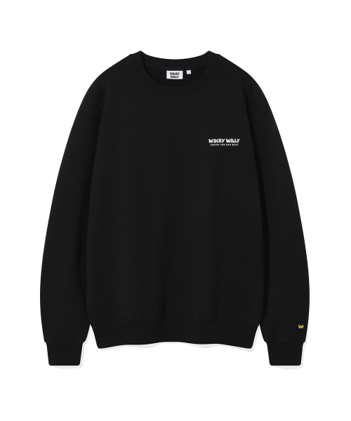 Wacky WiLLy(ワッキーウィリー)の「バックプリントレタリングスウェットブラック(スウェット・レディース・その他・SMALL/MEDIUM/LARGE/X-LARGE)」の2枚目の写真