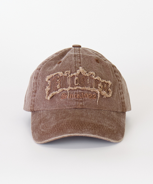 Dickies(ディッキーズ)の「【Dickies/ディッキーズ】EX PIGMENT LOGO CAP/キャップ/81277300/フリンジ加工/ダメージ加工/デニム/コットン【WEB限定】(キャップ・レディース・ブラック/ベージュ/ブラウン・フリー)」の14枚目の写真
