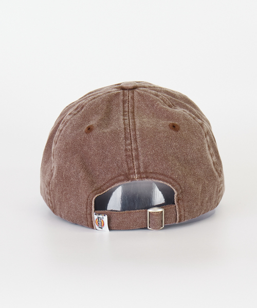 Dickies(ディッキーズ)の「【Dickies/ディッキーズ】EX PIGMENT LOGO CAP/キャップ/81277300/フリンジ加工/ダメージ加工/デニム/コットン【WEB限定】(キャップ・レディース・ブラック/ベージュ/ブラウン・フリー)」の18枚目の写真