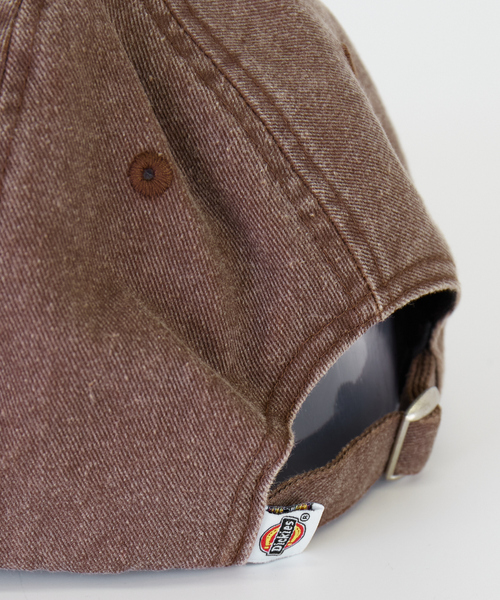 Dickies(ディッキーズ)の「【Dickies/ディッキーズ】EX PIGMENT LOGO CAP/キャップ/81277300/フリンジ加工/ダメージ加工/デニム/コットン【WEB限定】(キャップ・レディース・ブラック/ベージュ/ブラウン・フリー)」の19枚目の写真