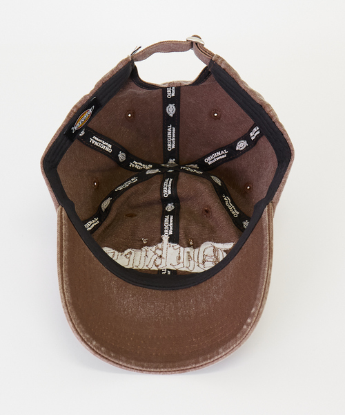 Dickies(ディッキーズ)の「【Dickies/ディッキーズ】EX PIGMENT LOGO CAP/キャップ/81277300/フリンジ加工/ダメージ加工/デニム/コットン【WEB限定】(キャップ・レディース・ブラック/ベージュ/ブラウン・フリー)」の22枚目の写真