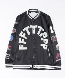 B'day（ビーデイ）の「【 B'day / ビーデー 】サガラ刺繍&レギュラー刺繍スタジャン（ブルゾン）」