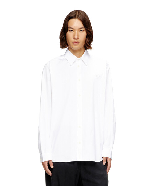 DIESEL(ディーゼル)の「メンズ シャツ S-SIMPLY-GSBH(シャツ/ブラウス・メンズ・ホワイト系その他・48/44/50/46/52)」の4枚目の写真