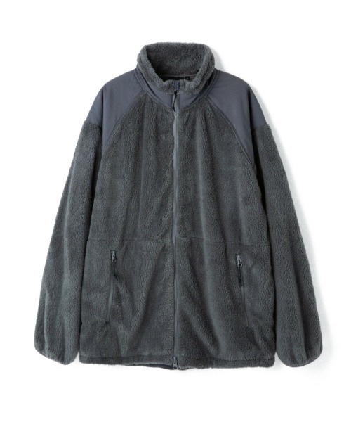 WILD THINGS（ワイルドシングス）の「WILD THINGS LEVEL3 SHAGGY JACKET（ワイルドシングス レベル3 シャギージャケット）（ブルゾン・メンズ・ブラック/グレー系・X-SMALL/SMALL/MEDIUM/LARGE/X-LARGE）」の5枚目の写真