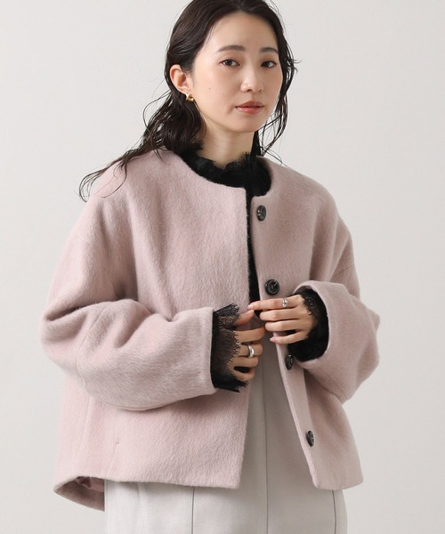 セール】LUシャギーショートコート（その他アウター）｜Gready