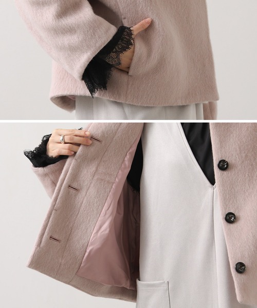 セール】LUシャギーショートコート（その他アウター）｜Gready