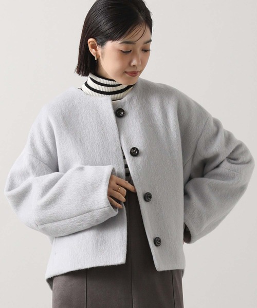 クー セール】LUシャギーショートコート（その他アウター）｜Gready