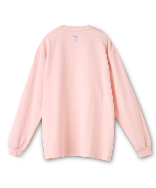 Cath Kidston(キャスキッドソン)の「ロングスリーブTシャツ Ribbon Floral(Tシャツ/カットソー・レディース・ホワイト/ブラウン/ピンク/ライトイエロー・FREE)」の12枚目の写真