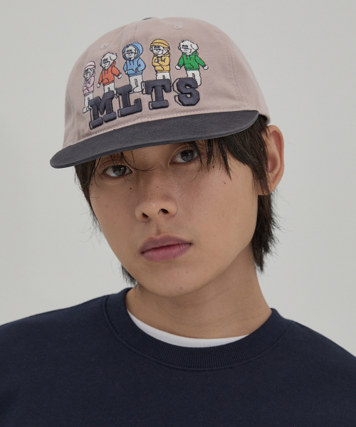 WaiKei(ワイケイ)の「5 マルチーズツートンボールキャップダストピンク(キャップ・レディース・その他・FREE)」の2枚目の写真