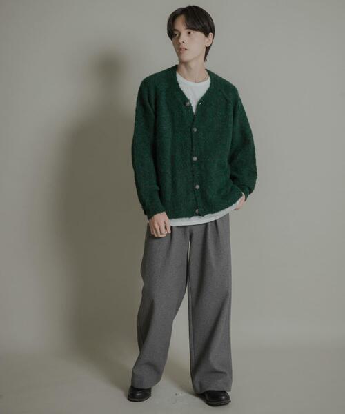 SENSE OF PLACE by URBAN RESEARCH（センスオブプレイスバイアーバンリサーチ）の「ジャージメルトンタックワイドパンツ（その他パンツ・メンズ・ブラック/チャコールグレー/ライトグレー・LARGE/MEDIUM）」の17枚目の写真