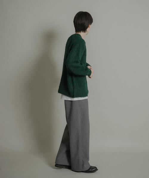 SENSE OF PLACE by URBAN RESEARCH（センスオブプレイスバイアーバンリサーチ）の「ジャージメルトンタックワイドパンツ（その他パンツ・メンズ・ブラック/チャコールグレー/ライトグレー・LARGE/MEDIUM）」の18枚目の写真