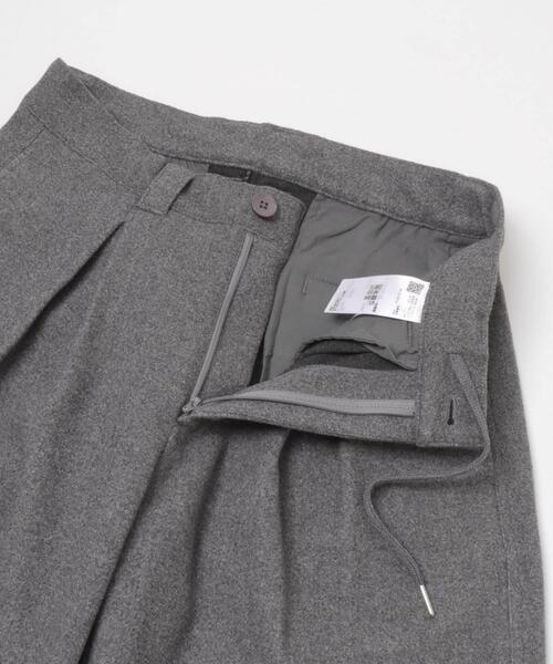 SENSE OF PLACE by URBAN RESEARCH（センスオブプレイスバイアーバンリサーチ）の「ジャージメルトンタックワイドパンツ（その他パンツ・メンズ・ブラック/チャコールグレー/ライトグレー・LARGE/MEDIUM）」の21枚目の写真
