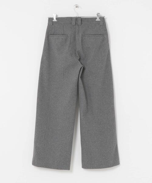 SENSE OF PLACE by URBAN RESEARCH（センスオブプレイスバイアーバンリサーチ）の「ジャージメルトンタックワイドパンツ（その他パンツ・メンズ・ブラック/チャコールグレー/ライトグレー・LARGE/MEDIUM）」の22枚目の写真