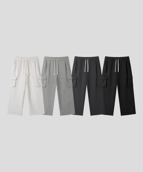 BLACK MOMENT（ブラックモーメント）の「エッセンシャルカーゴスウェットパンツ[チャコールグレー]（スウェットパンツ・メンズ・チャコールグレー・SMALL/MEDIUM/LARGE）」の5枚目の写真