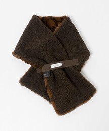 green label relaxing（グリーンレーベルリラクシング）の「【別注】＜INFIELDER DESIGN＞ボア リバーシブルマフラー（マフラー）」