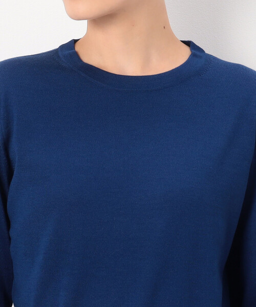 COMME CA（コムサ）の「〔 TALLサイズ 〕 【アンサンブル対応】ファインウールニット プルオーバー（ニット/セーター・レディース・ブラック/ベージュ・15号）」の13枚目の写真