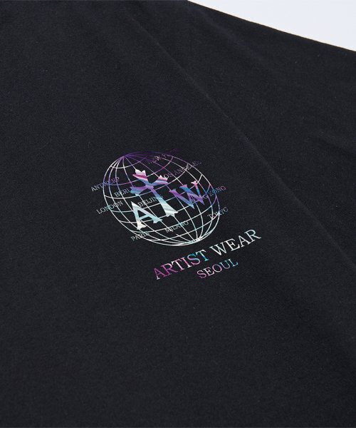 ARTISTWEAR（アーティストウェア）の「[ATW] ワールドスピードロゴ半袖Tシャツ_BK（Tシャツ/カットソー・レディース・その他・X-LARGE/XX-LARGE/XXXX-LARGE/LARGE/MEDIUM/SMALL）」の7枚目の写真
