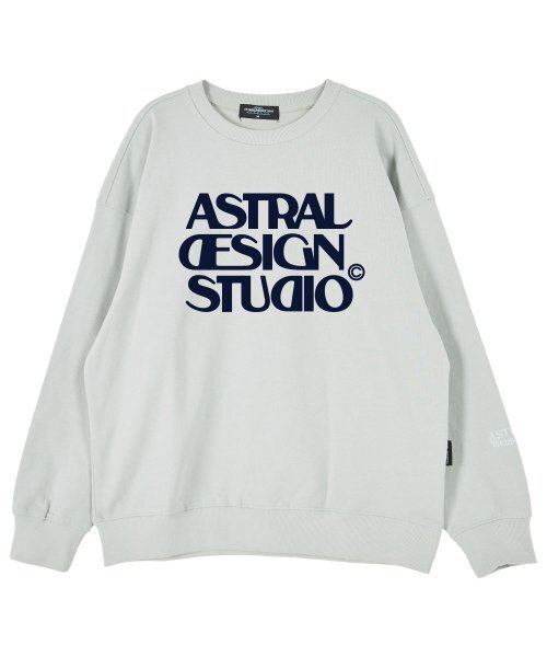 ASTRAL PROJECTION(アストラルプロジェクション)の「アストラルデザインスタジオ オーバーサイズ ドロップショルダー スウェット_ミント(スウェット・メンズ・その他・LARGE/MEDIUM/X-LARGE/XX-LARGE)」の1枚目の写真