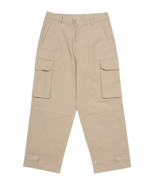 STIGMA(スティグマ)の「10s TWILL COTTON WIDE PARACHUTE PANTS BEIGE(その他パンツ・メンズ・その他・LARGE/X-LARGE)」の1枚目の写真