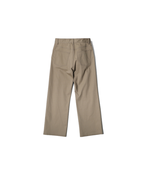 HORLISUN(ホーリーサン)の「Corrigin One Tuck Chino Pants Beige(その他パンツ・レディース・その他・SMALL/MEDIUM/LARGE)」の17枚目の写真