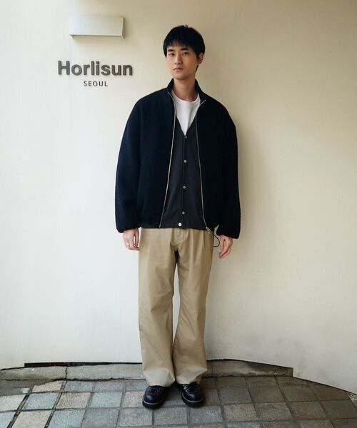 HORLISUN(ホーリーサン)の「Corrigin One Tuck Chino Pants Beige(その他パンツ・レディース・その他・SMALL/MEDIUM/LARGE)」の21枚目の写真