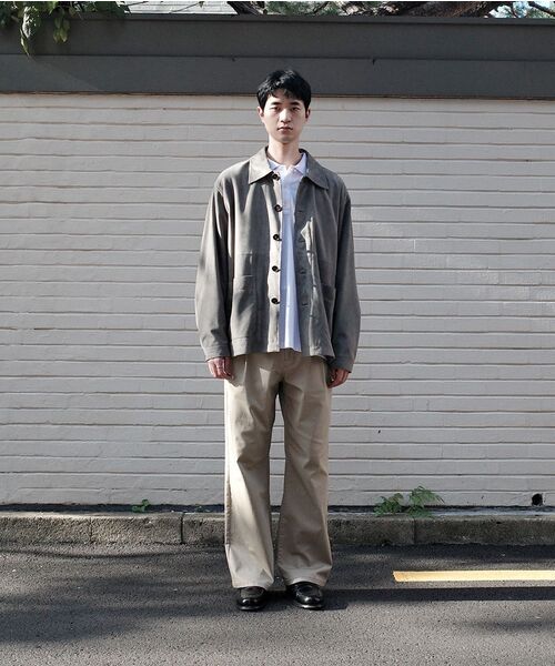 HORLISUN(ホーリーサン)の「Corrigin One Tuck Chino Pants Beige(その他パンツ・レディース・その他・SMALL/MEDIUM/LARGE)」の5枚目の写真