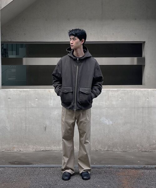 HORLISUN(ホーリーサン)の「Corrigin One Tuck Chino Pants Beige(その他パンツ・レディース・その他・SMALL/MEDIUM/LARGE)」の7枚目の写真