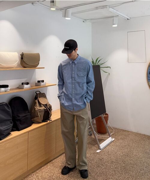 HORLISUN(ホーリーサン)の「Corrigin One Tuck Chino Pants Beige(その他パンツ・レディース・その他・SMALL/MEDIUM/LARGE)」の4枚目の写真