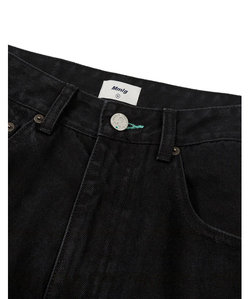 MMLG（エムエムエルジー）の「[Mmlg] MM AUTHENTIC DENIM PANTS (BLACK)（デニムパンツ・レディース・その他・X-SMALL/SMALL/MEDIUM/LARGE）」の3枚目の写真