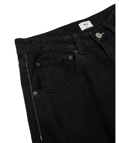 MMLG（エムエムエルジー）の「[Mmlg] MM AUTHENTIC DENIM PANTS (BLACK)（デニムパンツ・レディース・その他・X-SMALL/SMALL/MEDIUM/LARGE）」の4枚目の写真
