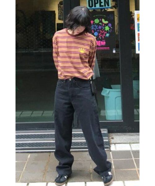 MMLG（エムエムエルジー）の「[Mmlg] MM AUTHENTIC DENIM PANTS (BLACK)（デニムパンツ・レディース・その他・X-SMALL/SMALL/MEDIUM/LARGE）」の2枚目の写真