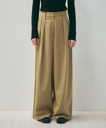 Like Skirt Maxi Wide Slacks_CTB554(Beige)