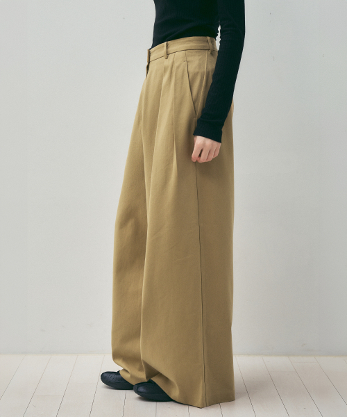 CITTA（シータ）の「Like Skirt Maxi Wide Slacks_CTB554(Beige)（スラックス・レディース・ベージュ・SMALL/MEDIUM/LARGE）」の3枚目の写真