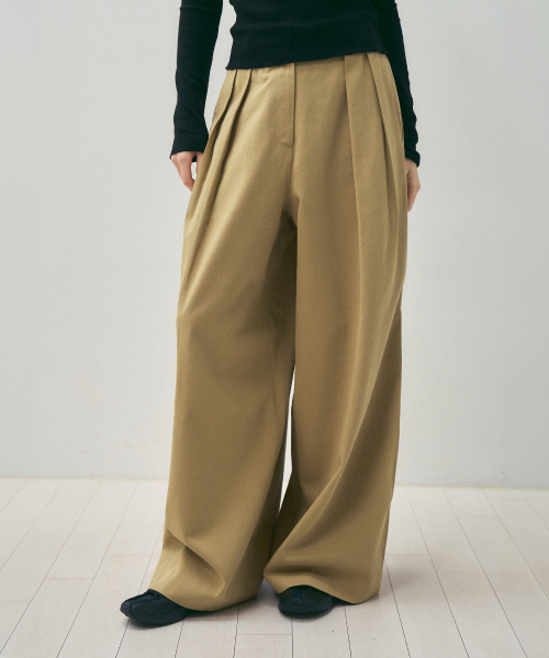 CITTA（シータ）の「Like Skirt Maxi Wide Slacks_CTB554(Beige)（スラックス・レディース・ベージュ・SMALL/MEDIUM/LARGE）」の4枚目の写真
