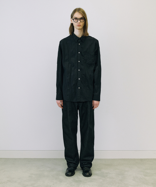 ENDOOR(エンドア)の「Crease shirt (black)(シャツ/ブラウス・メンズ・その他・1/2)」の7枚目の写真