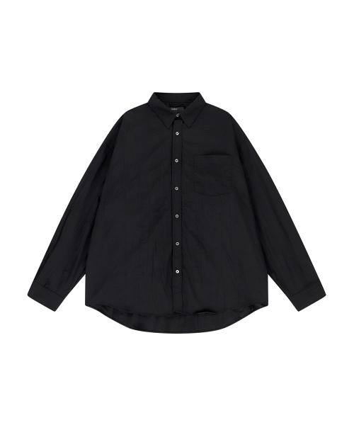 ENDOOR(エンドア)の「Crease shirt (black)(シャツ/ブラウス・メンズ・その他・1/2)」の10枚目の写真