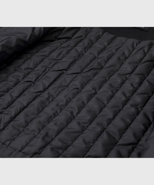 LETTERCOMO(レテルコモ)の「ツーポイントスタジアムブルゾンウールジャケットブラック(スタジャン・レディース・その他・MEDIUM/LARGE/X-LARGE)」の5枚目の写真