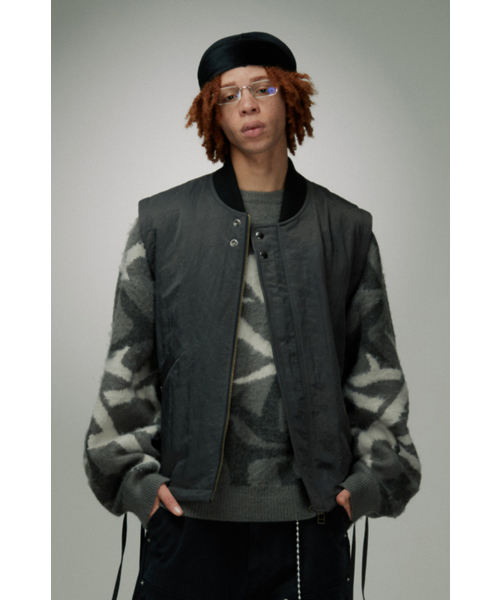 HORLISUN(ホーリーサン)の「Cooper Crease Nylon Vest Chacoal(ダウンベスト・レディース・その他・MEDIUM/LARGE)」の1枚目の写真