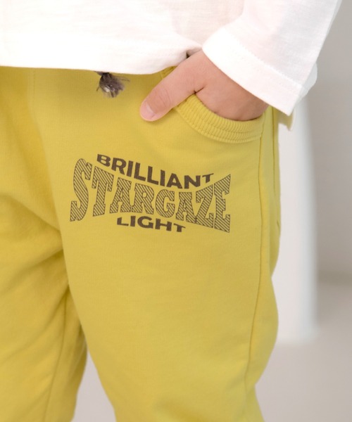 MAKE YOUR DAY（メイクユアデイ）の「カットソージョガーパンツ■80～140cm（スウェットパンツ・キッズ・ブラック/グレー/マスタード・80/90/100/110/120/130/140）」の8枚目の写真