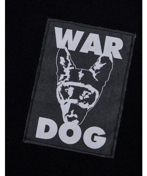 WARDOG(ワドッグ)の「ロゴパッチフードパーカー ブラック(パーカー・レディース・その他・MEDIUM/X-LARGE)」の2枚目の写真