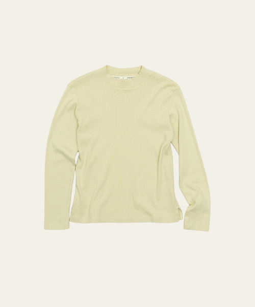 CHIQUITA（チキータ）の「アイレットハイネックTイエロー250907YL（Tシャツ/カットソー・レディース・その他・SMALL/MEDIUM）」の4枚目の写真
