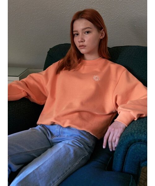 LOSSYROW(ロッシロー)の「Lossy Symbol Logo Sweatshirt Orange(スウェット・レディース・その他・FREE)」の2枚目の写真