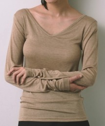 【kiehtova】BACK OPEN TOPS/バックオープントップス