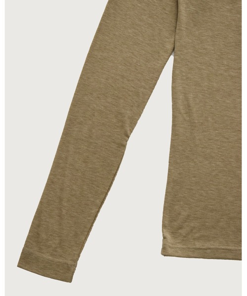 kiehtova(キエトヴァ)の「【kiehtova】BACK OPEN TOPS/バックオープントップス(Tシャツ/カットソー・レディース・ブラック/ベージュ・FREE)」の13枚目の写真