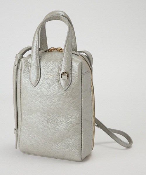 Beau're(ヴュレ)の「BARNYARDSTORM / Beau're(ヴュレ)別注 / レザーショルダーBAG(ショルダーバッグ・レディース・シルバー/オフホワイト/ブラック・FREE)」の6枚目の写真