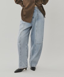 FUULLY STUDIO | 切り替えバレルデニムパンツ(デニムパンツ)