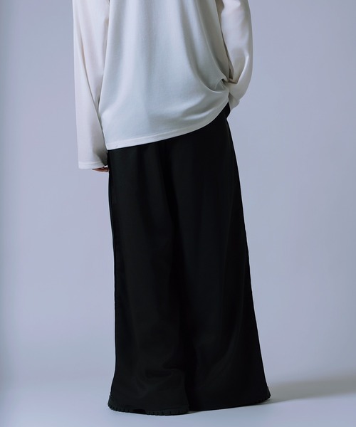 improves(インプローブス)の「【Unisex】リラックス イージーパンツ(スラックス・メンズ・ブラック/チャコール/ベージュ/ブラウン・MEDIUM/LARGE)」の17枚目の写真