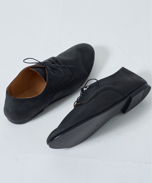 ARCOLLETTA PADRONE(アルコレッタ パドローネ)の「【ARCOLLETTA PADRONE】別注ヌバックダービーダンスシューズ 革靴 AZ8185-2007-13B(ドレスシューズ・メンズ・キャメル/ネイビー/ブラック/グレイッシュベージュ・40/41/42)」の16枚目の写真