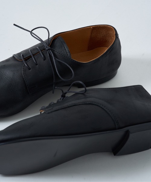 ARCOLLETTA PADRONE(アルコレッタ パドローネ)の「【ARCOLLETTA PADRONE】別注ヌバックダービーダンスシューズ 革靴 AZ8185-2007-13B(ドレスシューズ・メンズ・キャメル/ネイビー/ブラック/グレイッシュベージュ・40/41/42)」の18枚目の写真